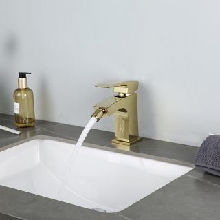 Смеситель для биде Gappo G5007-3 золото